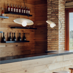 Discreet Glow Minimalist Pendant Light