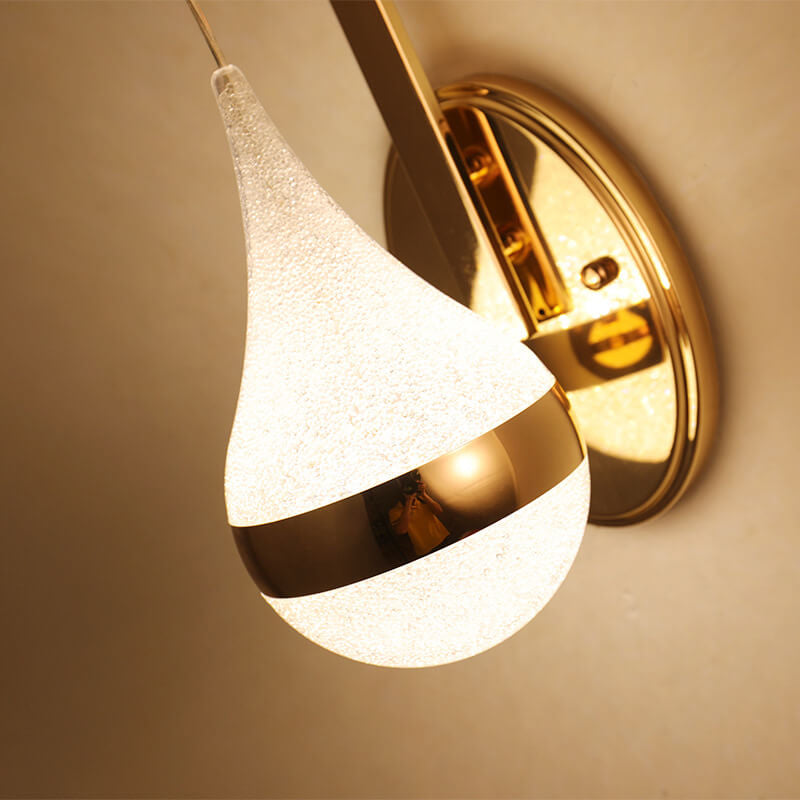 Drop Shape Modern LED Wall Light