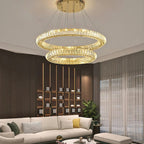 Audrey Radiant Ring Crystal Luxury Chandelier