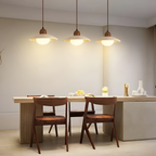 Elara Japandi Wood Elegance Pendant Light