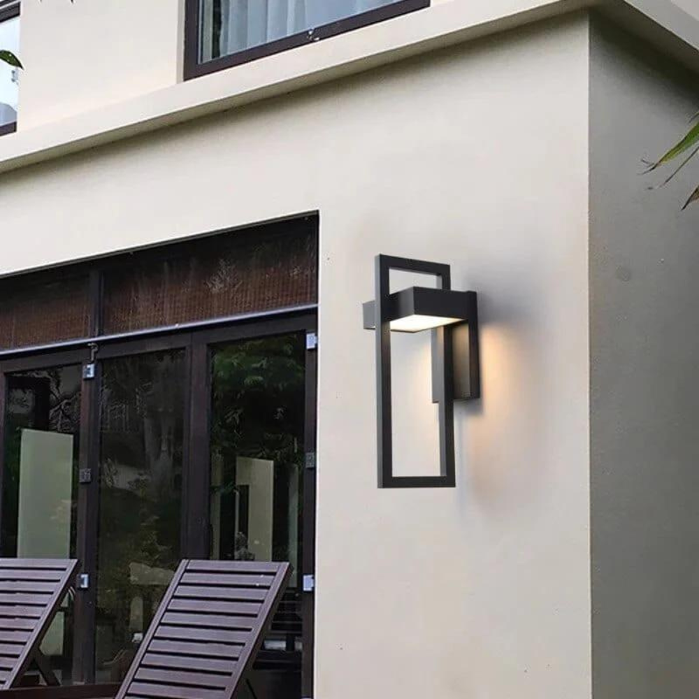Luminous Twilight Glow Waterproof Outdoor Wall Light