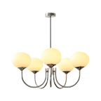 Marshmallow Modern Glass Chandelier