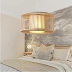 Night Butterfly Bamboo Pendant Light