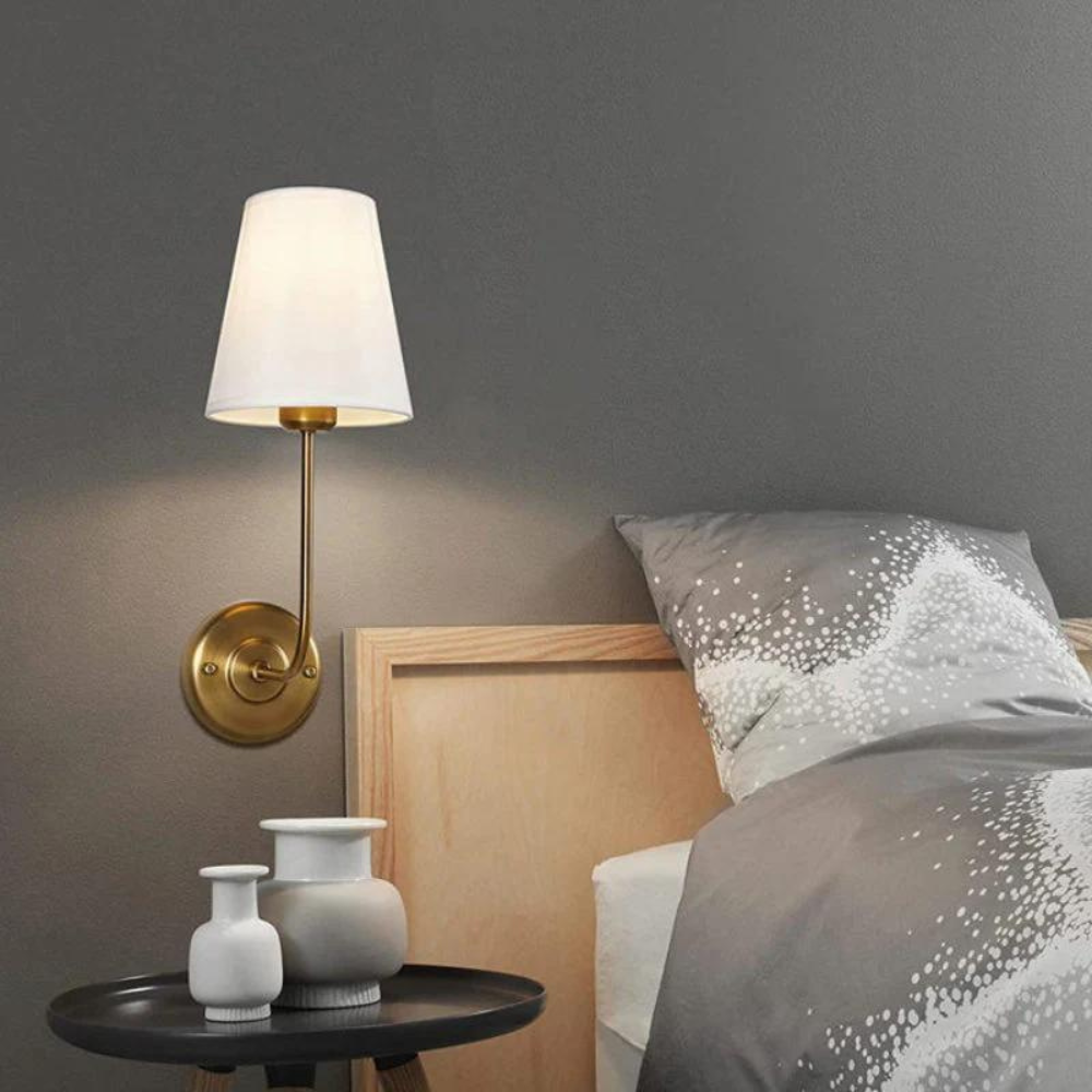 The Woven Metal Wall Light