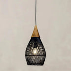 Handmade Rattan Tapestry Pendant Light