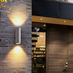 Midnight Glow Minimalist Cement Indoor Outdoor Wall Light