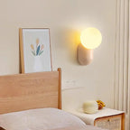 Luma Nordic Glass Orb Wall Light