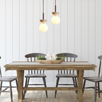 Round Travertine LED Pendant Light