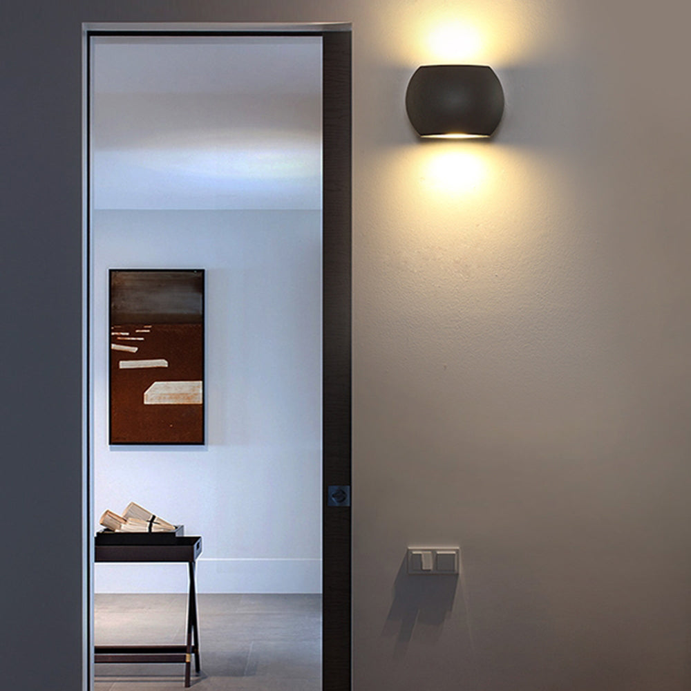 Minimalist Geometric  IP65 Waterproof Outdoor Wall Light