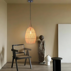 Handmade Rattan Tapestry Pendant Light