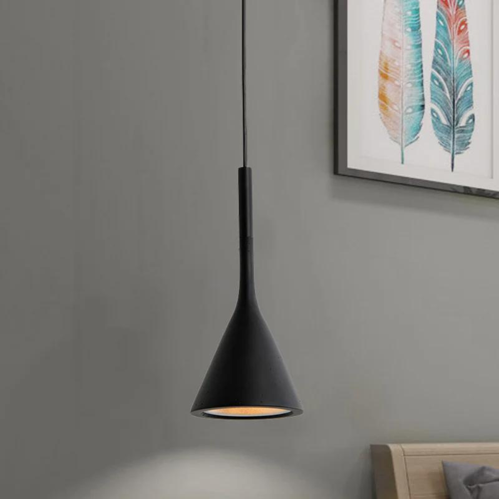 Nordic Conic Cement Scandinavian Design Pendant Light