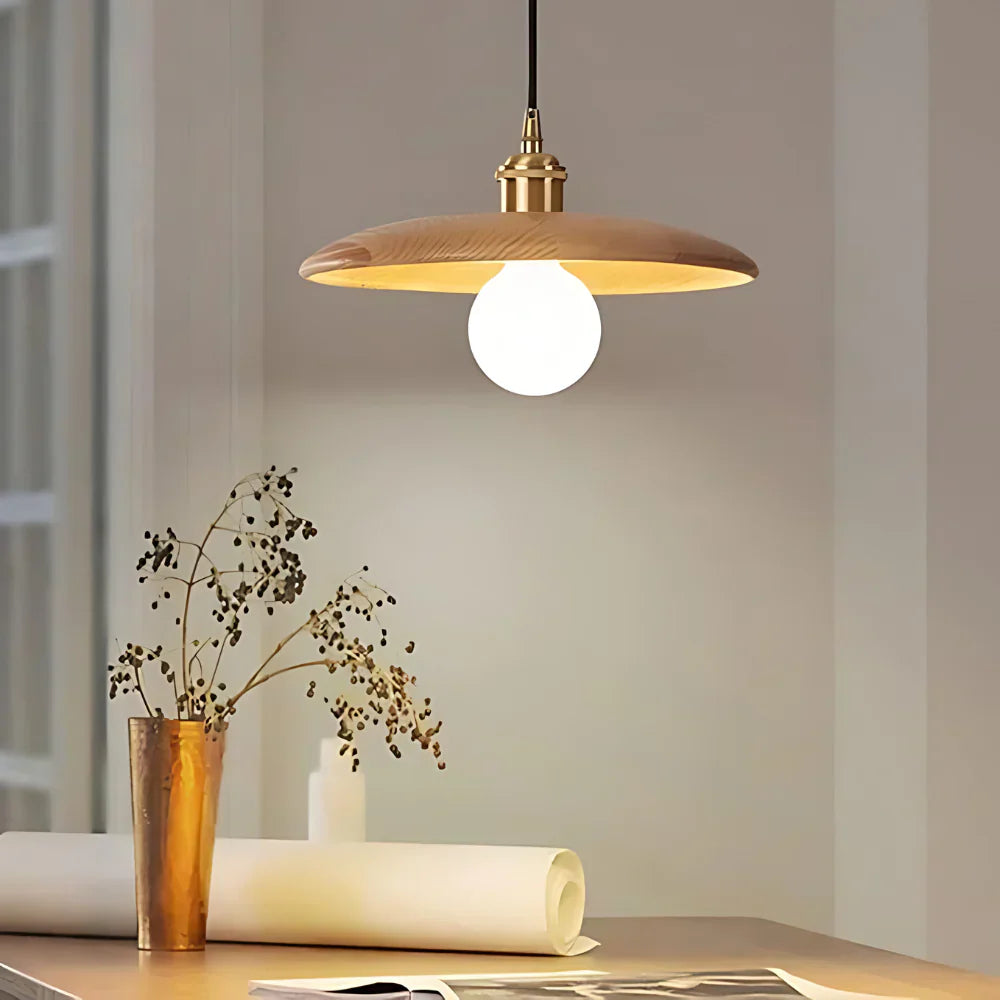 Olivia Japandi Charming Wooden Ceiling Light
