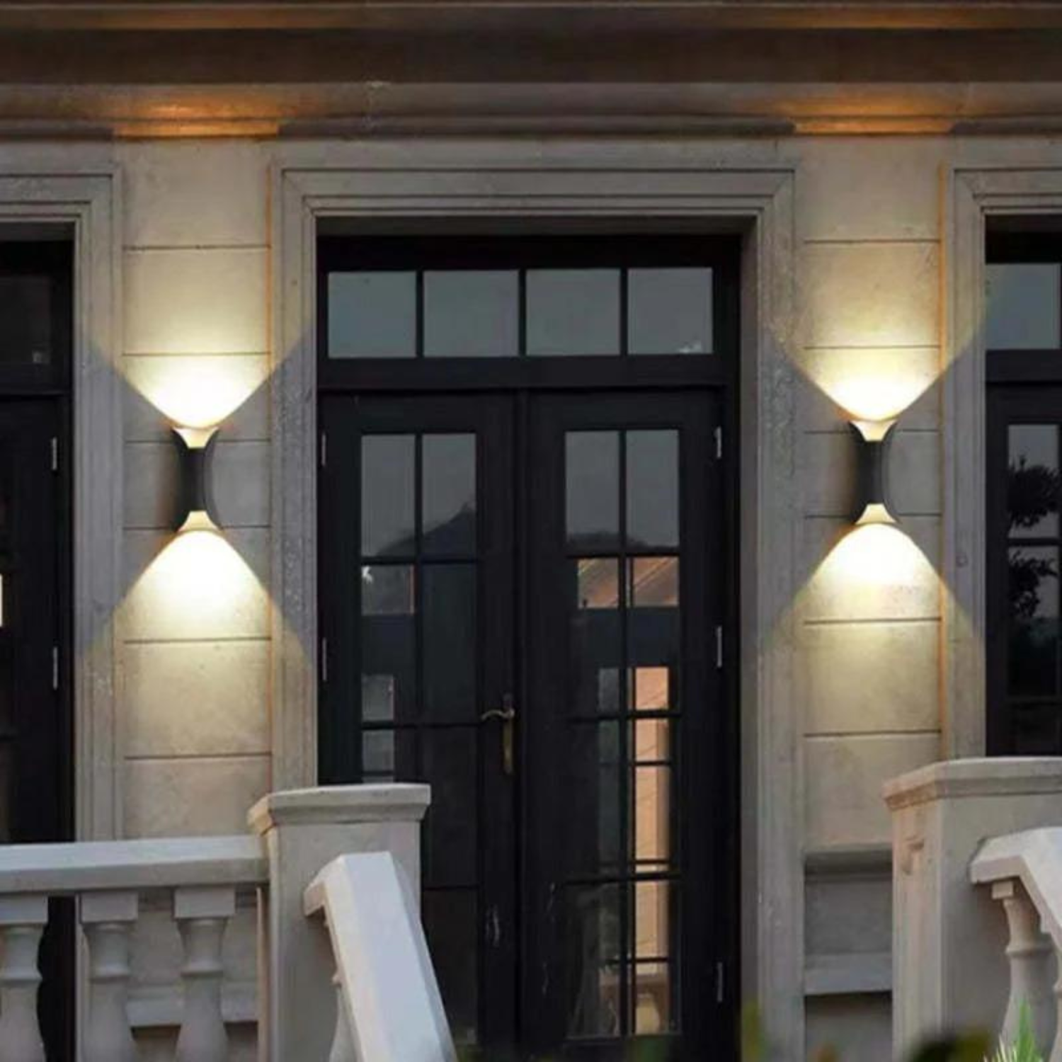 Aluminum Outdoor Night Glow IP65 Water Proof Wall Light