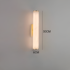 Callisto Spanish Marble Copper Modern Minimalist Wall Lamp