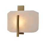 Nordic Natural Alabaster Stone Square Wall Light