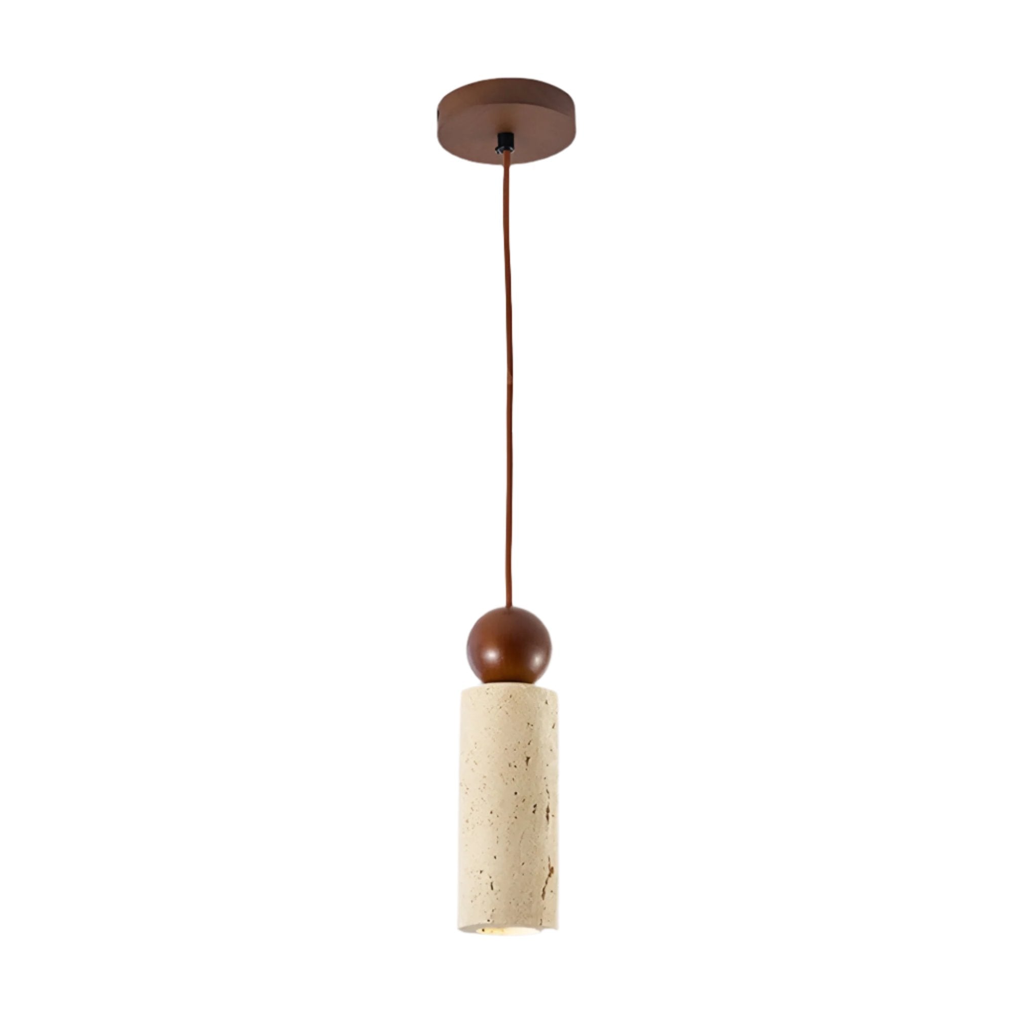 Modern Japanese Style Travertine Light