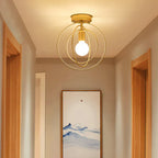 Golden Ring Ceiling Light