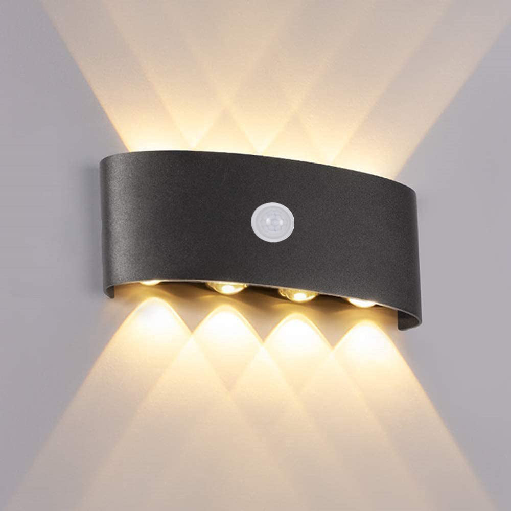 Metal Acrylic Fixtures Up And Down IP65 Waterproof Outdoor Light Wall Light