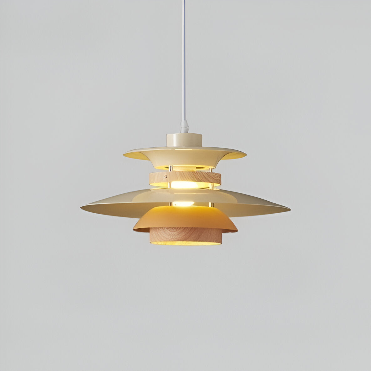 Aurora of Stillness Nordic Iron Pendant Light