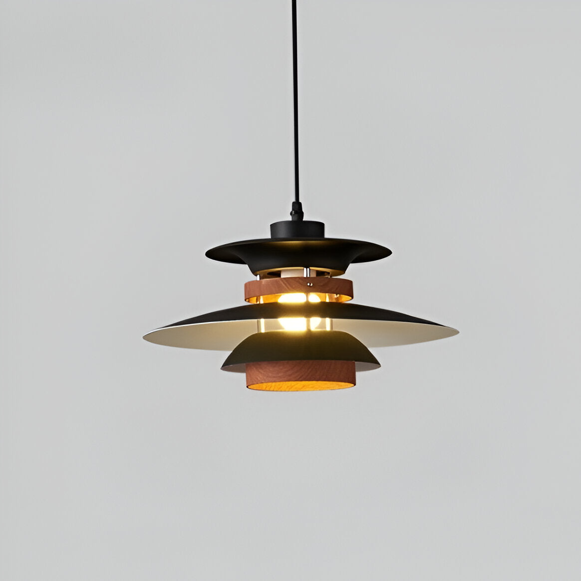 Aurora of Stillness Nordic Iron Pendant Light