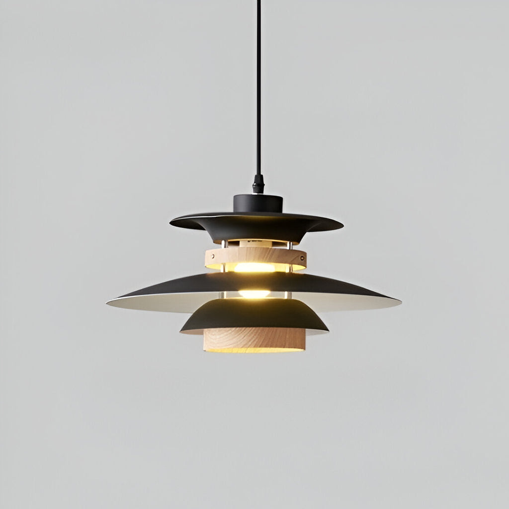 Aurora of Stillness Nordic Iron Pendant Light