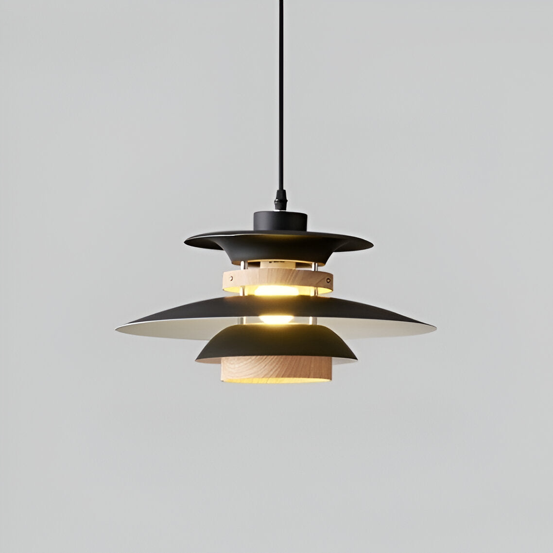 Aurora of Stillness Nordic Iron Pendant Light