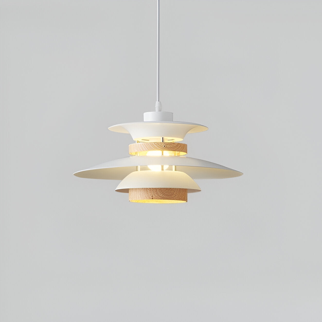 Aurora of Stillness Nordic Iron Pendant Light