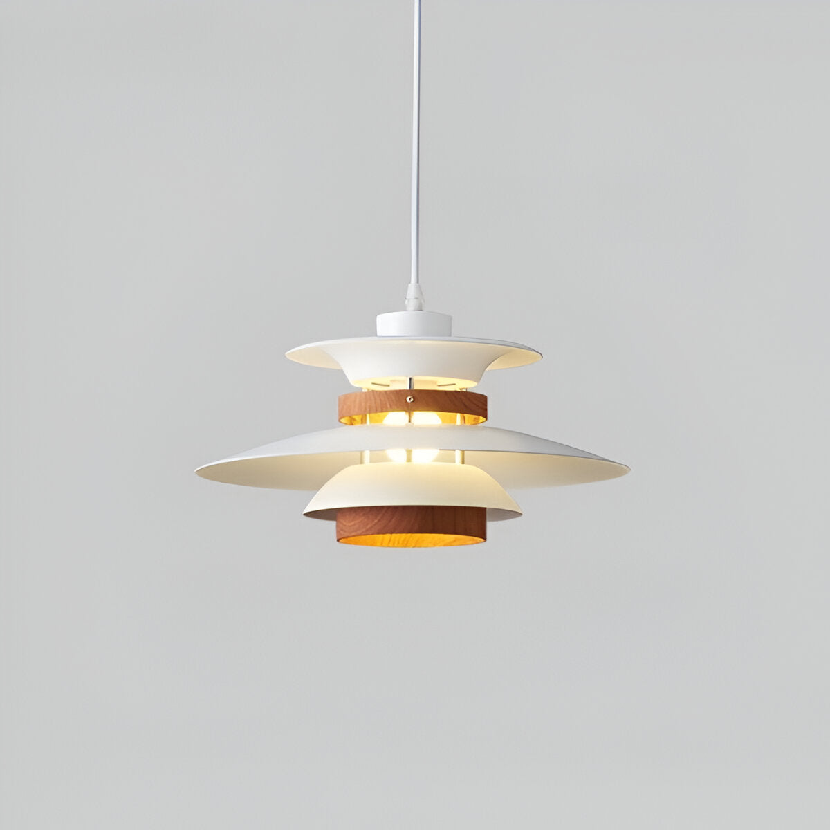 Aurora of Stillness Nordic Iron Pendant Light