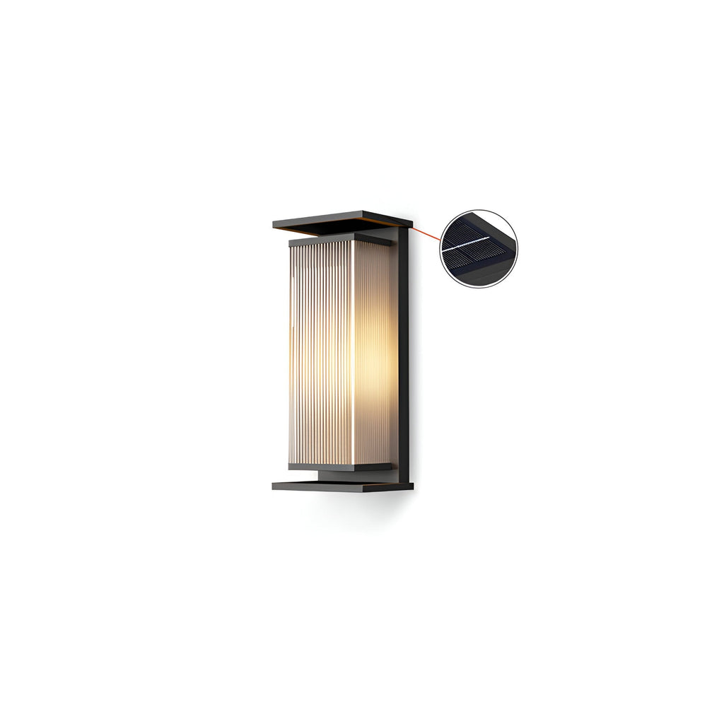 Nordic Solar Stainless Steel IP54 Waterproof Outdoor Wall Light