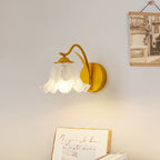 French Flower Acrylic Wall Light