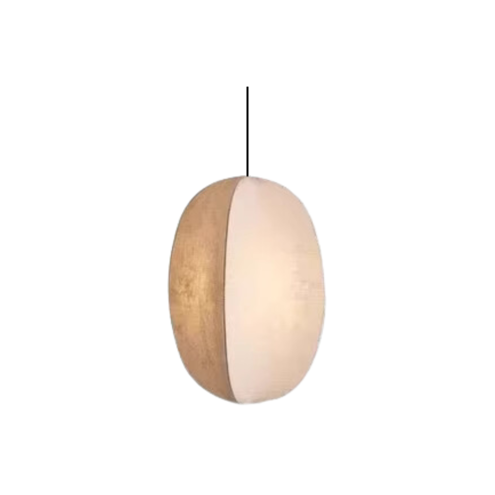 Zen Harmony Japandi Fabric Pendant Light