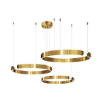 Circular Style Nordic Fused Aluminum Pendant Light