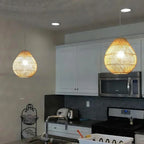 The Bohemian Thread Rattan Pendant Light