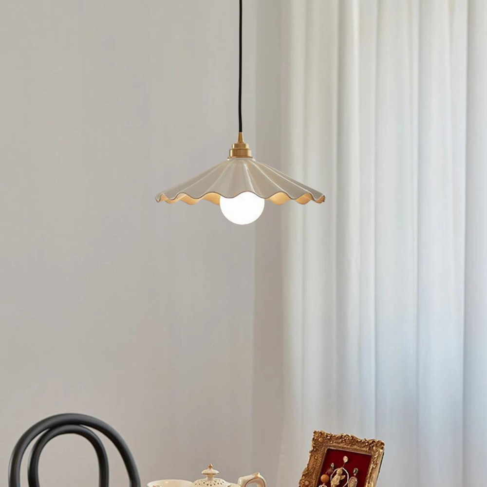 Island Light Harmony Japandi Ceramic Pendant Lamp