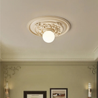 Sculpted Charm Ceiling Light