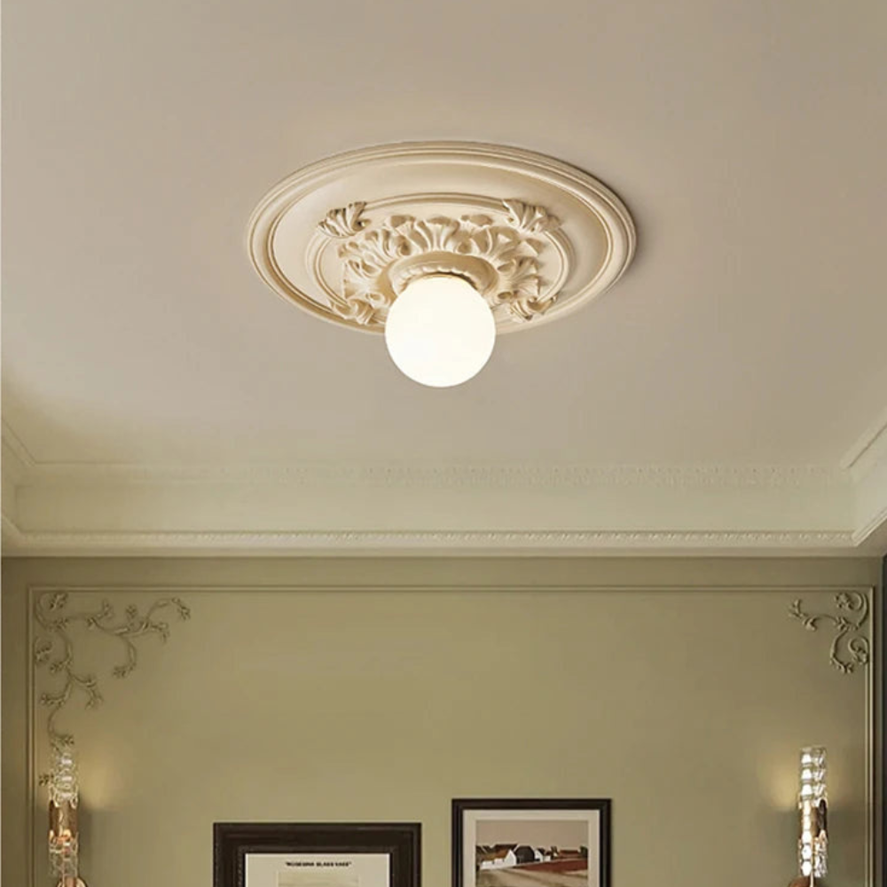 Sculpted Charm Ceiling Light