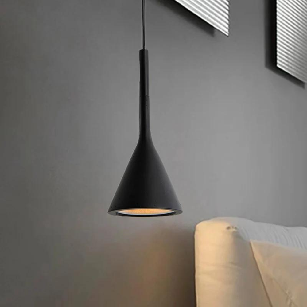 Nordic Conic Cement Scandinavian Design Pendant Light