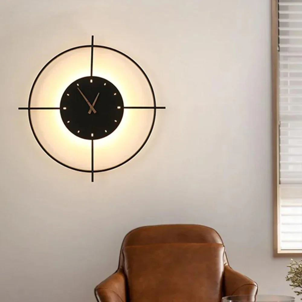 The Clock of Radiance Wall Light