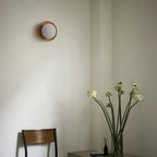 Nordic Minimalist Natural Wood LED Wall Light
