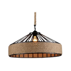 The Industrial Hemp Rope Chic Pendant Light