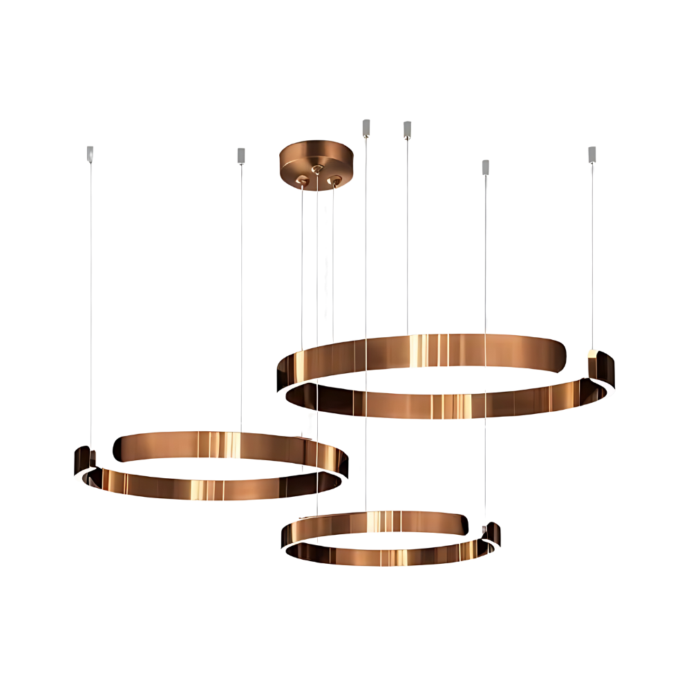 Circular Style Nordic Fused Aluminum Pendant Light