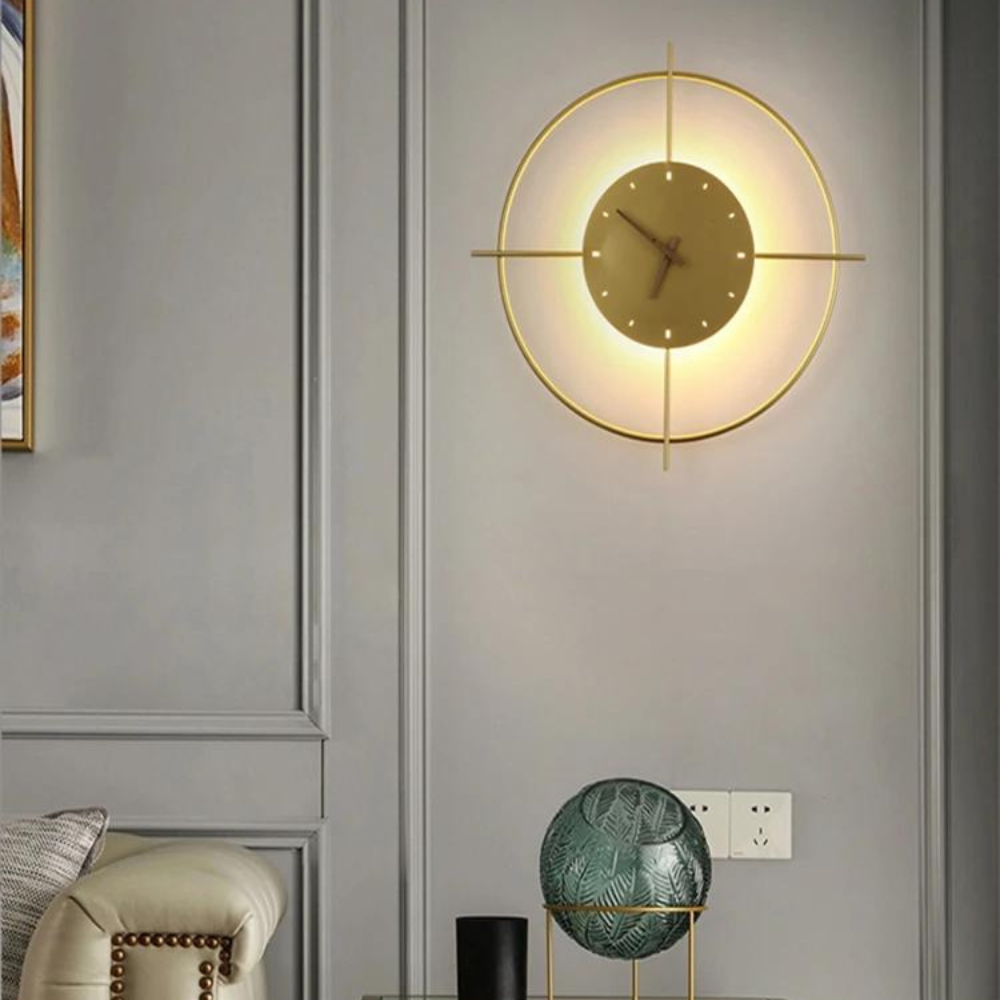 The Clock of Radiance Wall Light