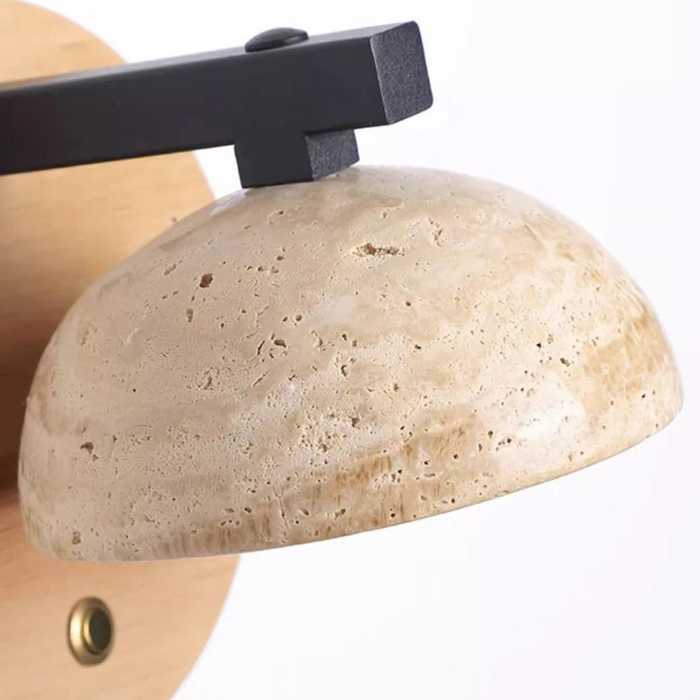The Travertine Charming Wall Light