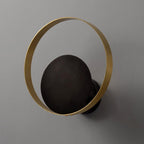 Eclipse Retro Circle Wall Light