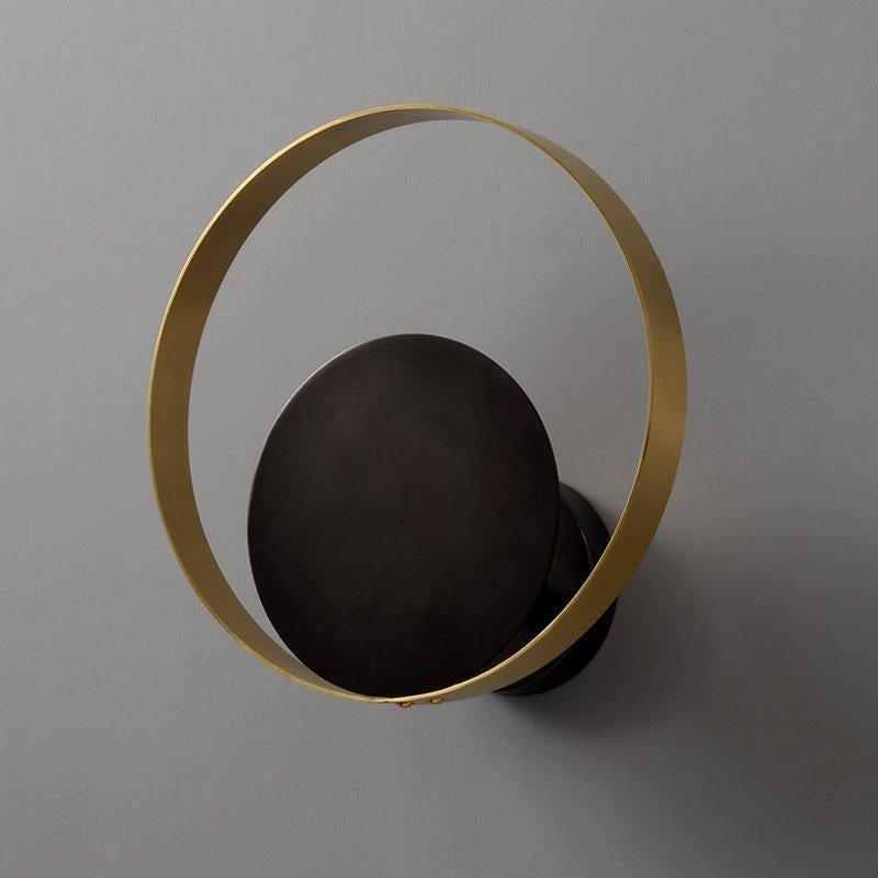 Eclipse Retro Circle Wall Light