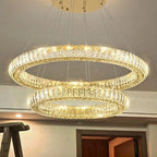 Audrey Radiant Ring Crystal Luxury Chandelier