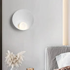 Serenity Modern Resin Japandi Metal Wall Lamp
