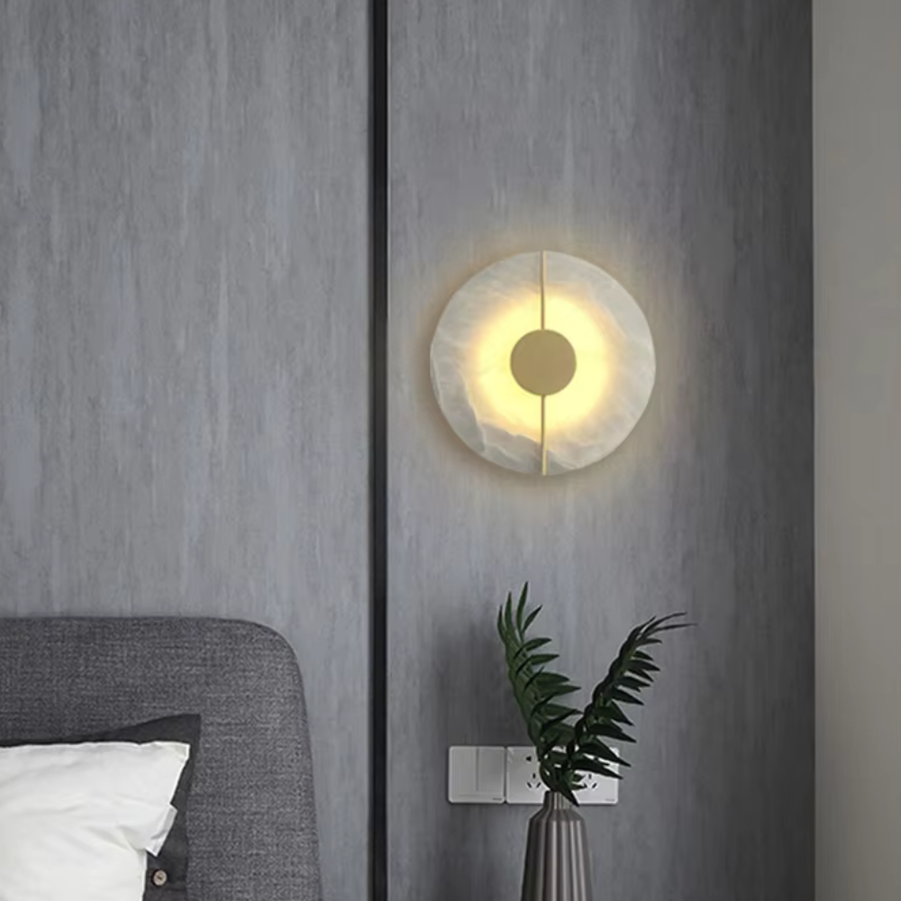 The Essence of Marble Wall Light