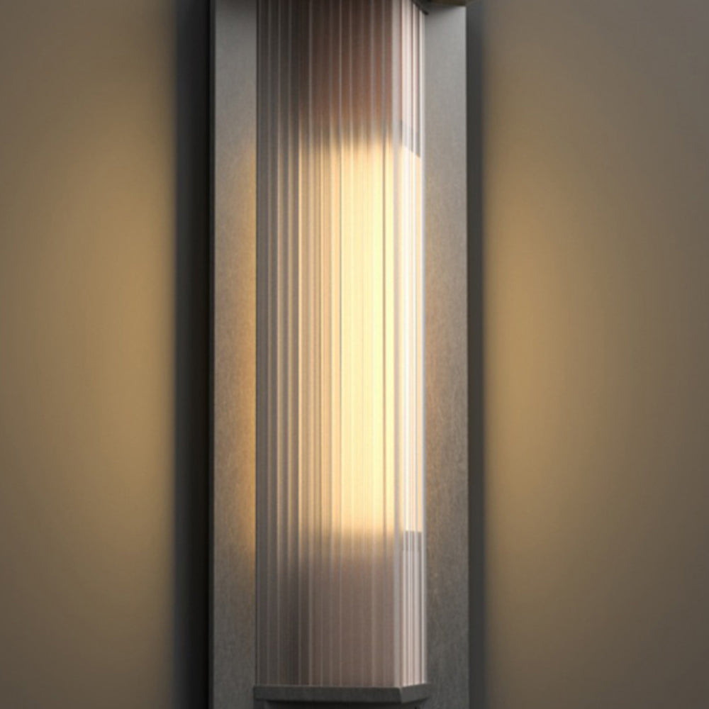 Orvyn Modern Minimalist Acrylic Outdoor Wall Light