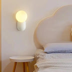Luma Nordic Glass Orb Wall Light